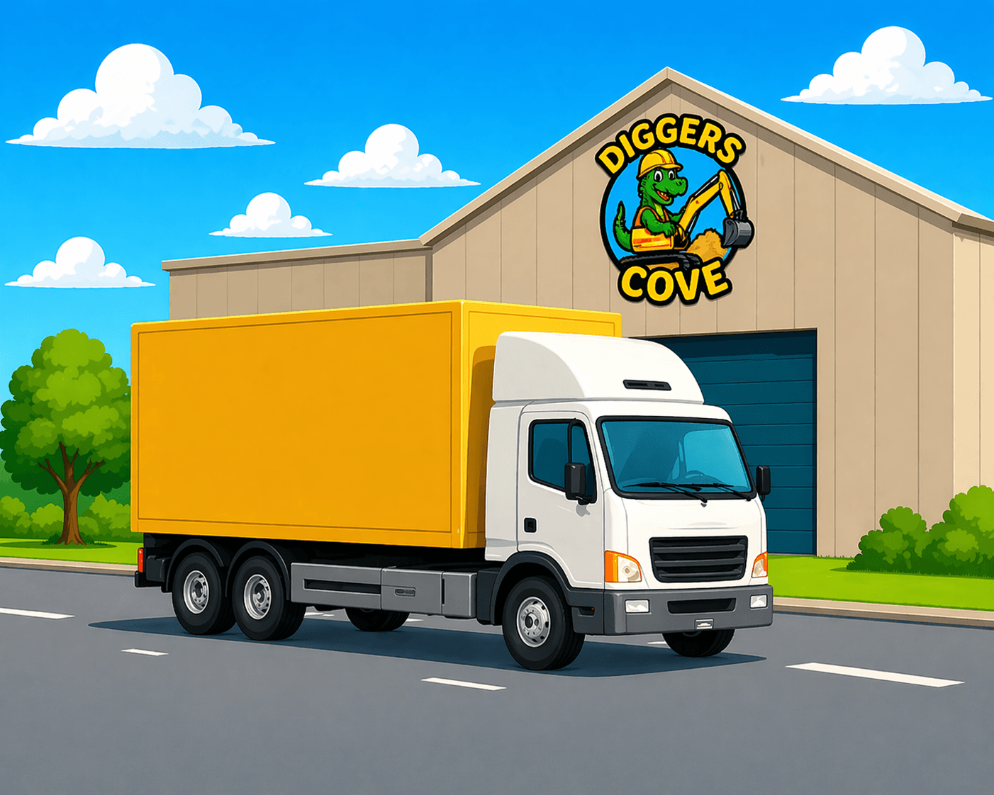Delivered to Diggers Cove